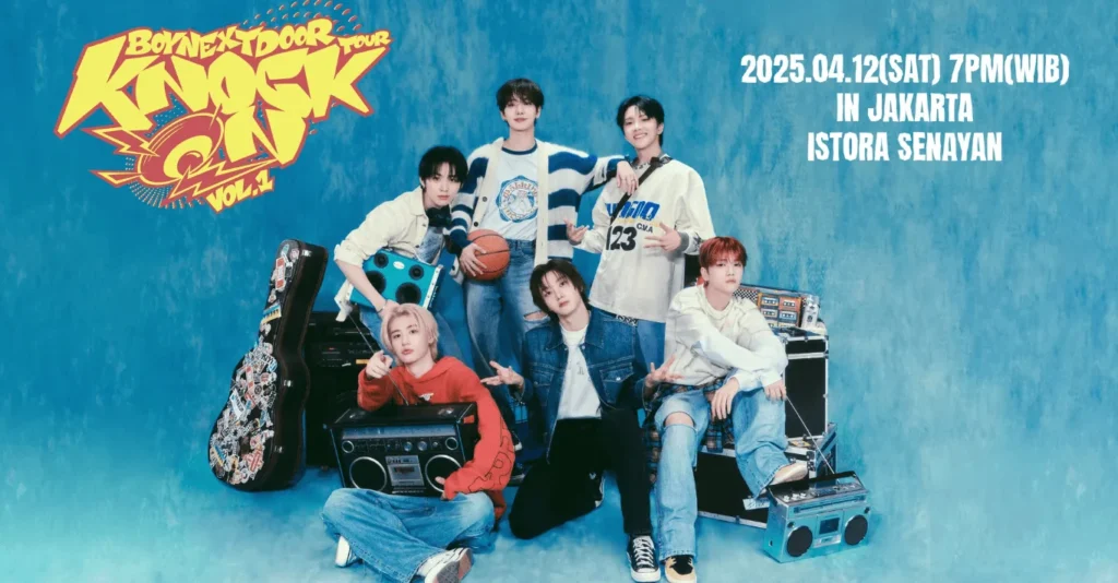 Save the Date! Daftar Konser dan Festival Musik Jakarta 2025 9 BOYNEXTDOOR – Knock On Vol. 1 Tour jakarta