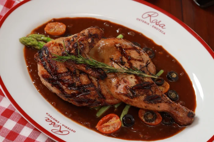 rosa osteria menu
