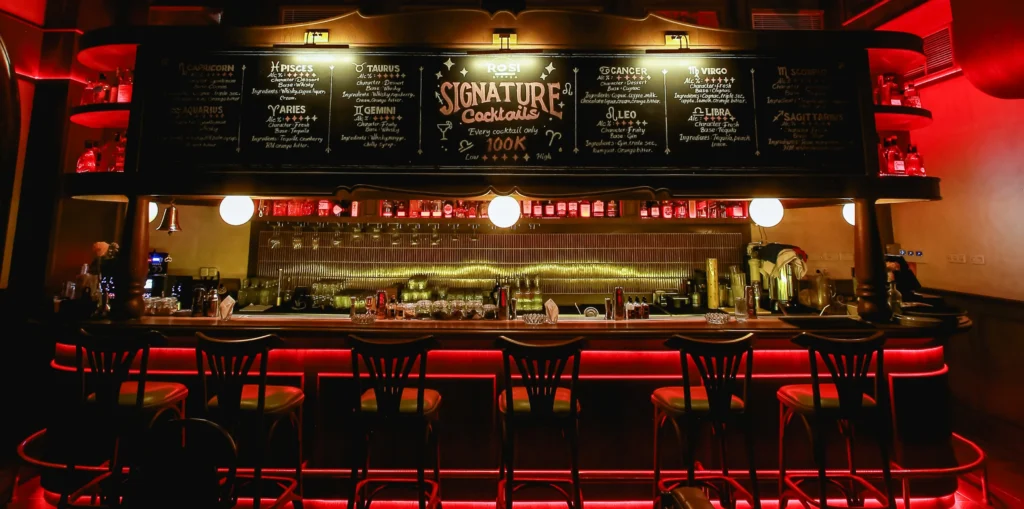 Glam night out di Rosi bar Jakarta