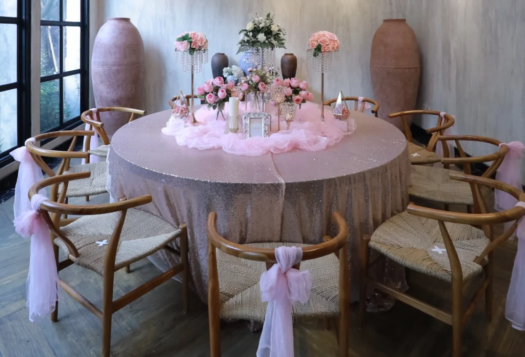 Comfortable VIP Room layout for birthday party