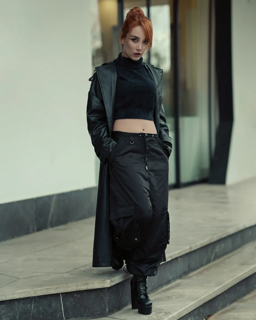 Outfit Skena & Playlist Buat Karaoke Bareng Circle 3 Outfit skena cargo pants