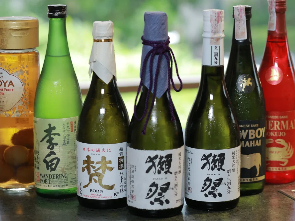Honjozo-shu, sake Jepang alkohol