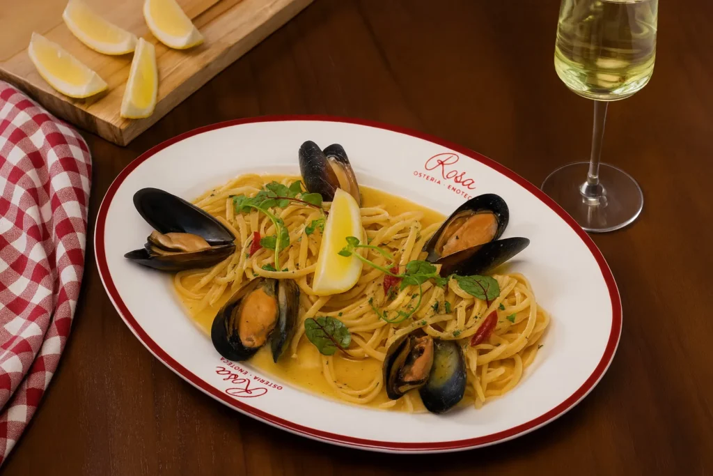 7 Macam Pasta dalam Makanan Italia yang Jarang Dikenal 4 Linguine pasta makanan Italia