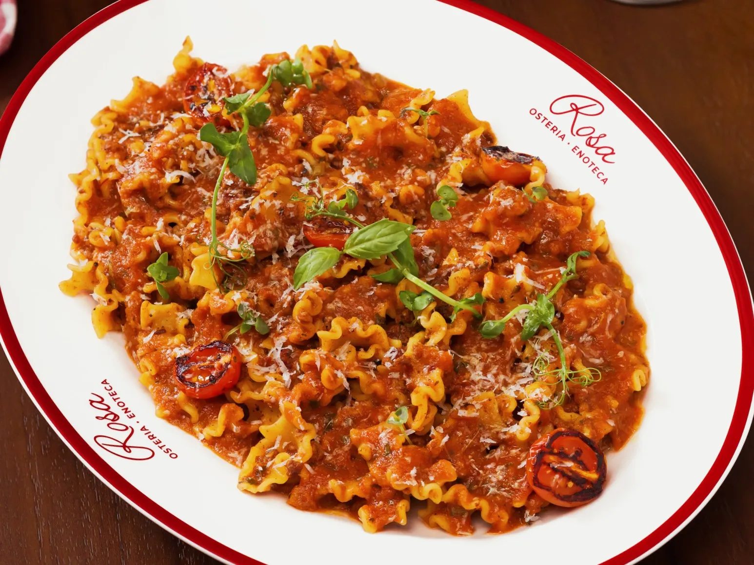 7 Macam Pasta dalam Makanan Italia yang Jarang Dikenal 17 Mafaldine alla Bolognese